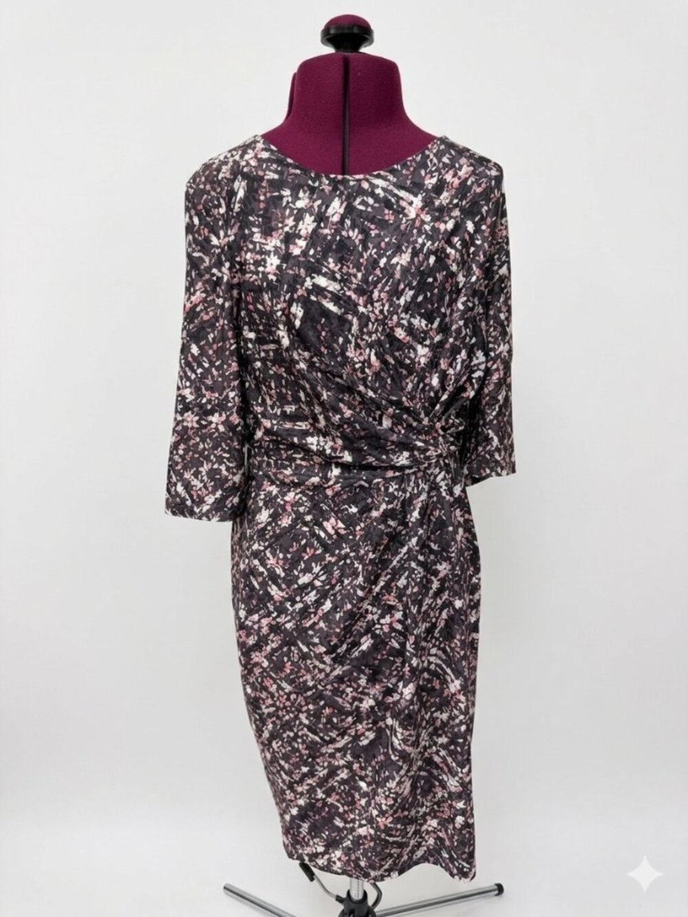 Y by Yumi Faux Wrap Dress - Size M/US8